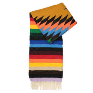 Plaid Diamant – Miel et Arc-en-Ciel