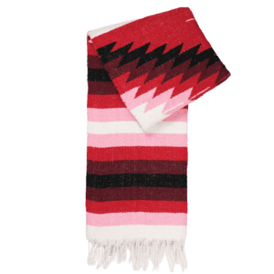 Plaid Diamant – Rubis et Roses